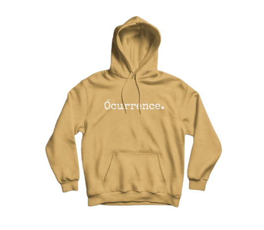 ÓCUrrence Yellow Oversize hoodie - صورة 1