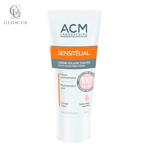 كريم واقي شمس ملون بحماية من الشمس SPF50 من ايه سي ام - 40 مل - Image 1