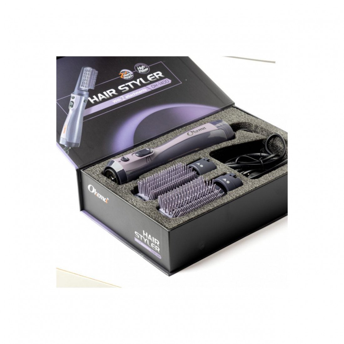 استشوار احترافي للشعر من اوكيما ok-1400 - Image 3