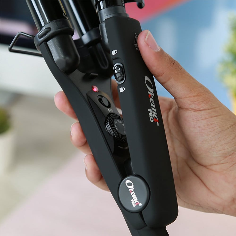 مكواه و فير شعر من اوكيما 3*1 OK-707 - Image 9