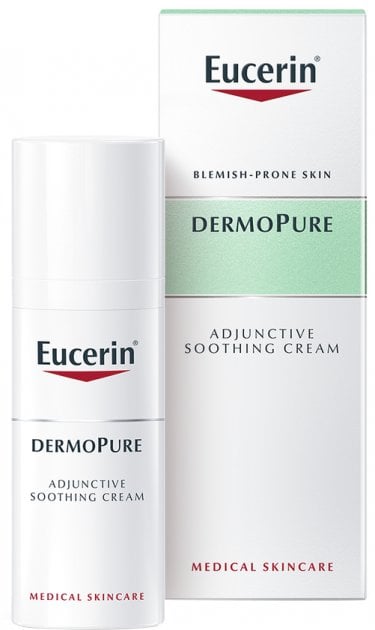  الكريم الملطف للبشرة من يوسرين Eucerin DermoPurifyer Soothing Skin 50 ml  - Image 3