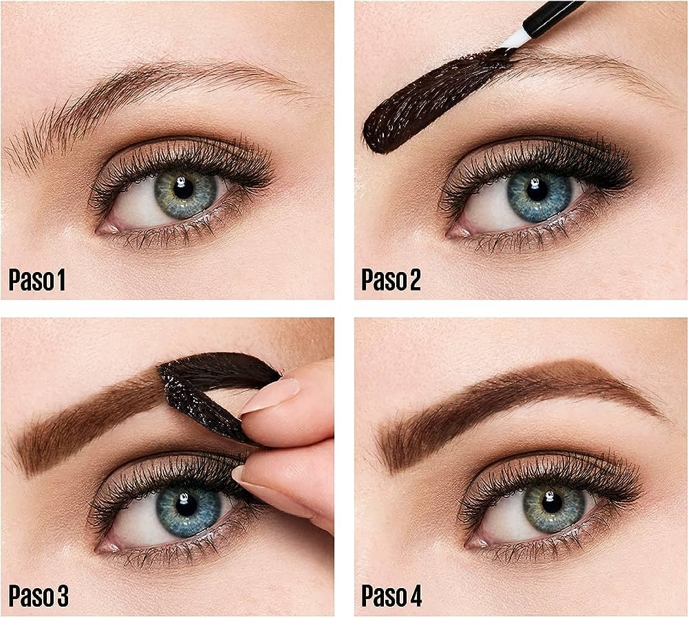 صبغة للحواجب تاتو براو تينت من ميبيلين - بني داكن - Image 3