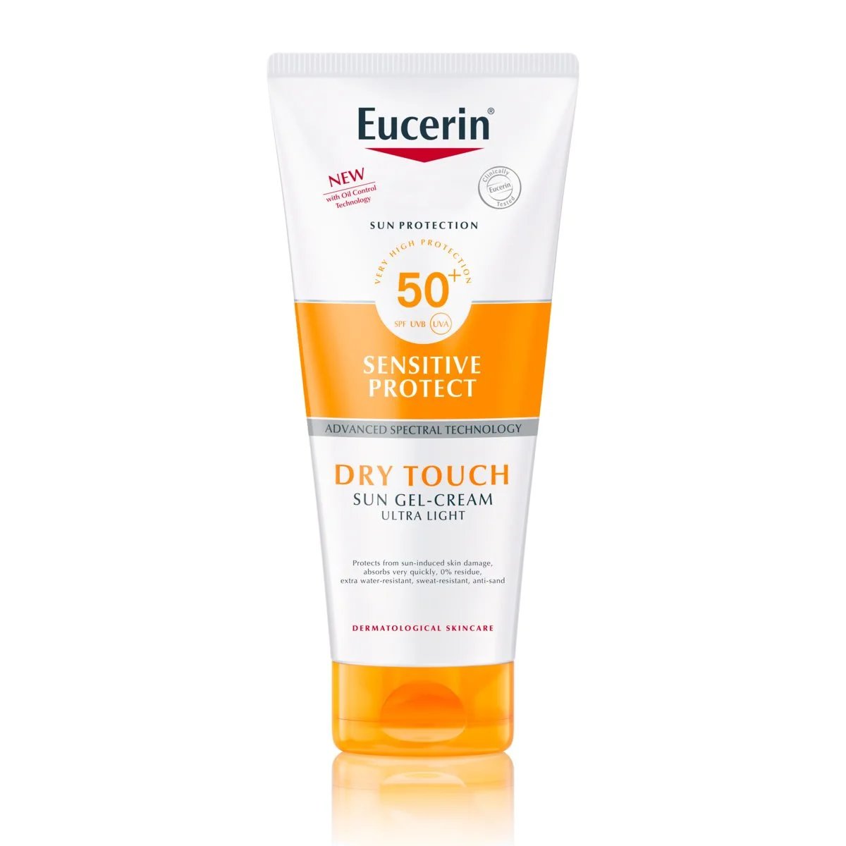 كريم جل لحماية البشرة الحساسة SPF50 من يوسرين - 200 مل - Image 1