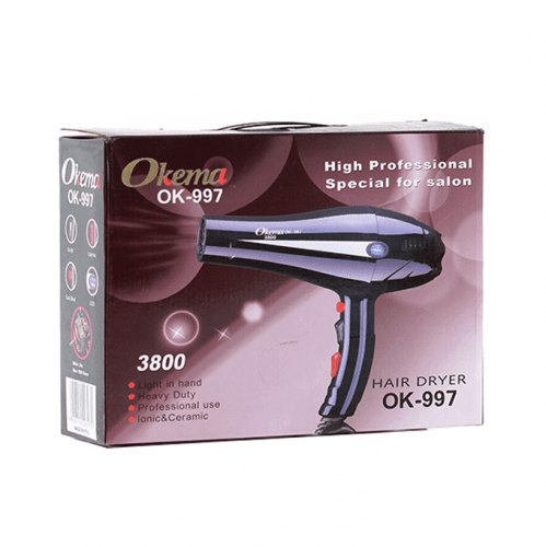 مجفف الشعر 3800 من اوكيما - OK-998 - Image 2