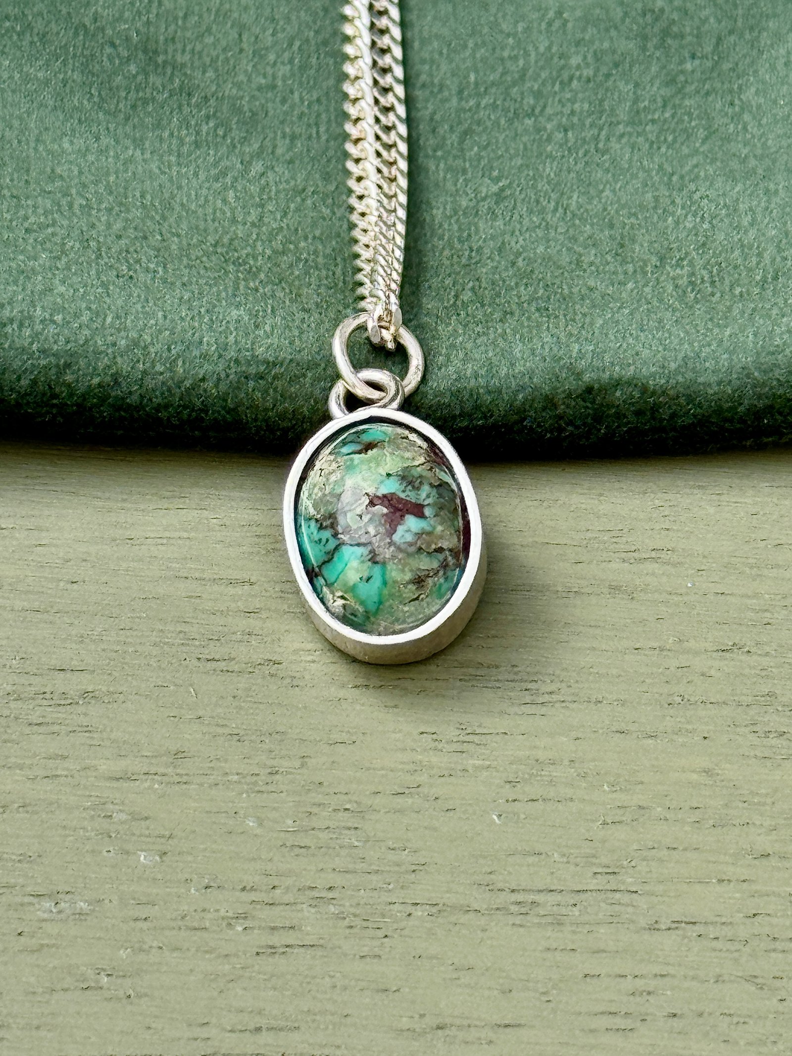 Illusion Turquoise Necklace - صورة 3