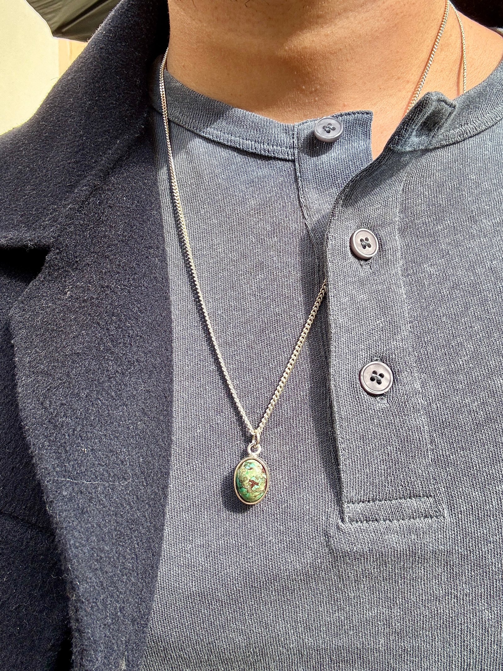 Illusion Turquoise Necklace - صورة 2