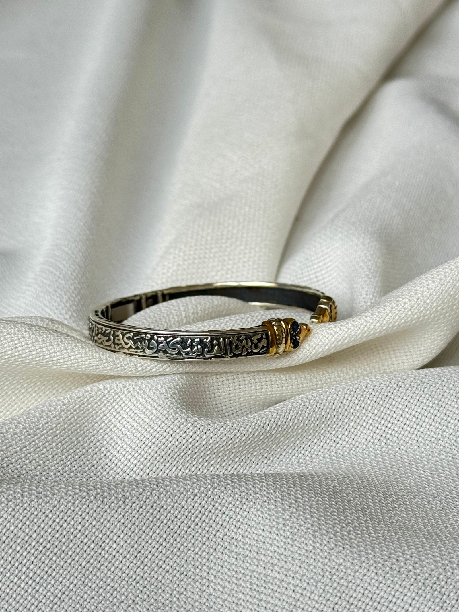 Tribal Bangle “Blue” - صورة 3