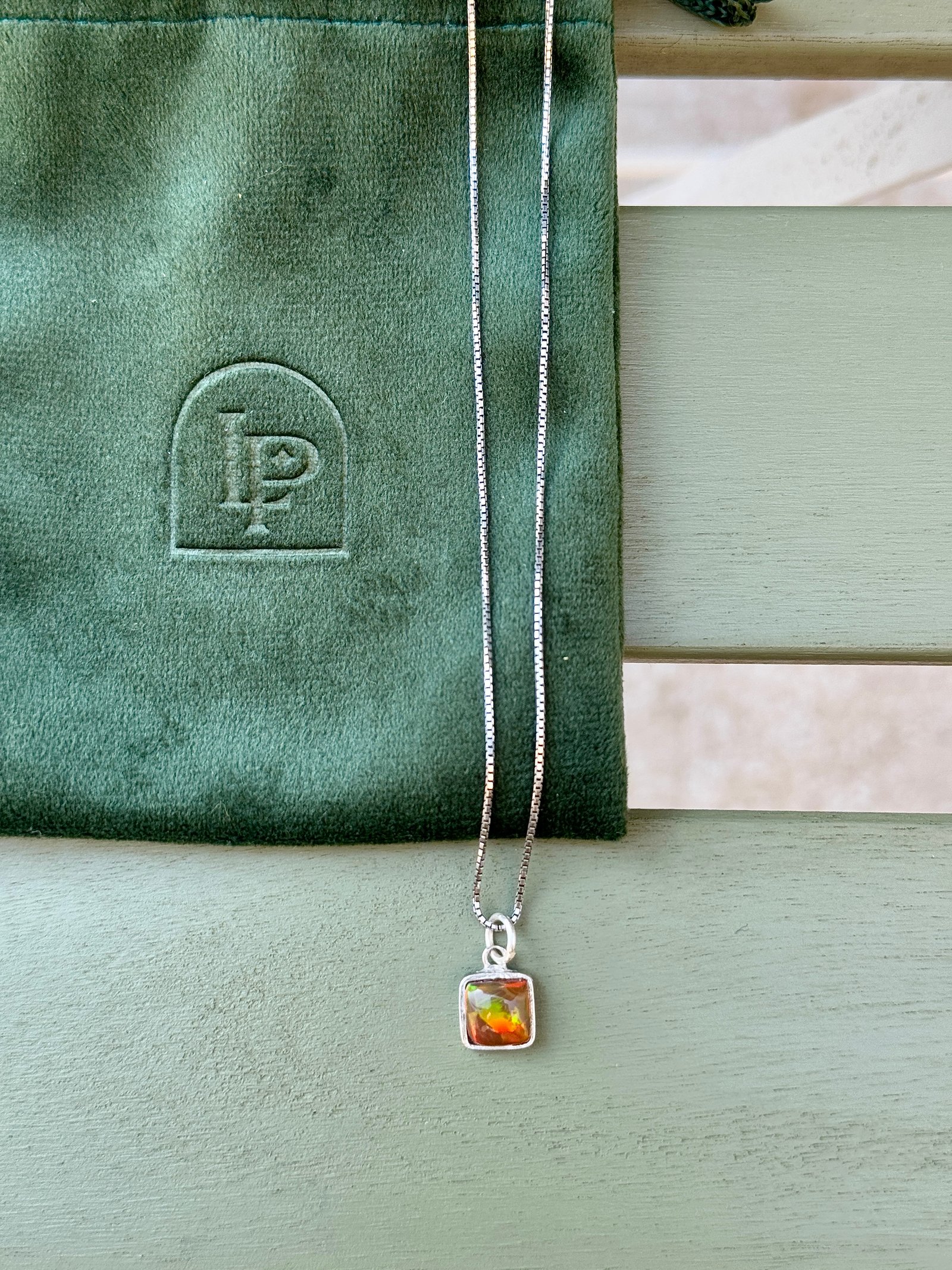Light Opal Necklace - Image 1