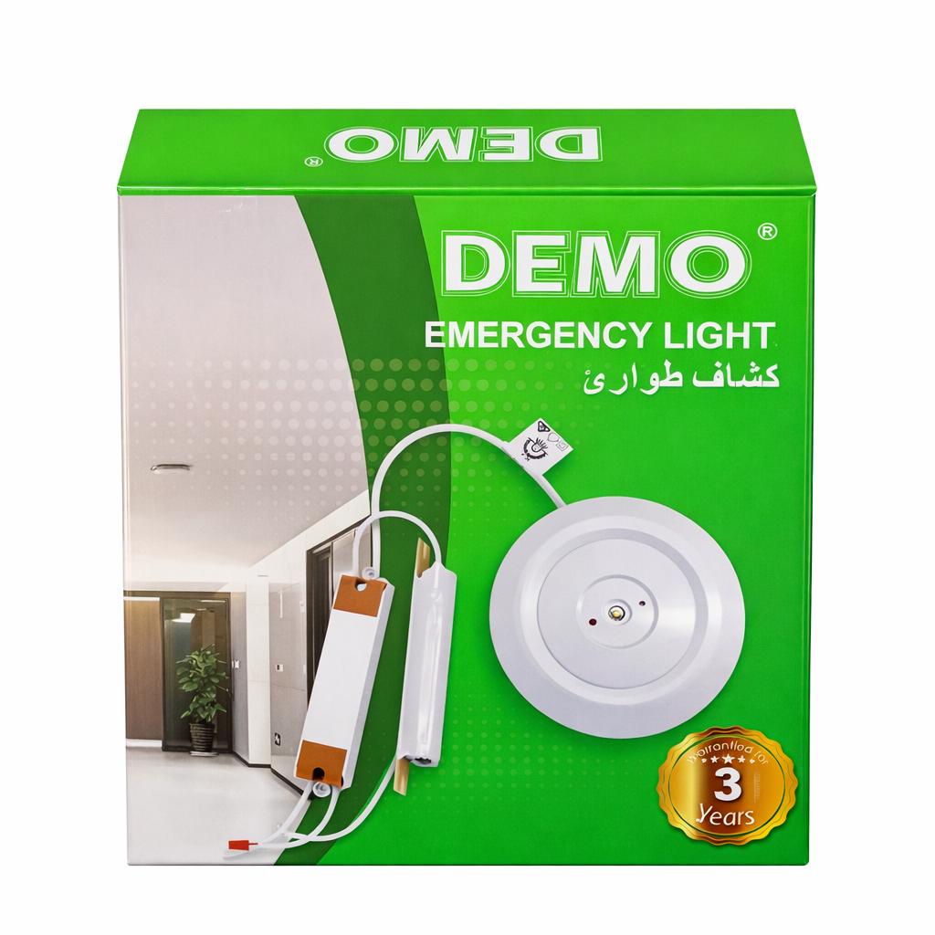 DEMO LED Emergency Light - 5.5W - 6500K - 3 Years Warranty - Image 1
