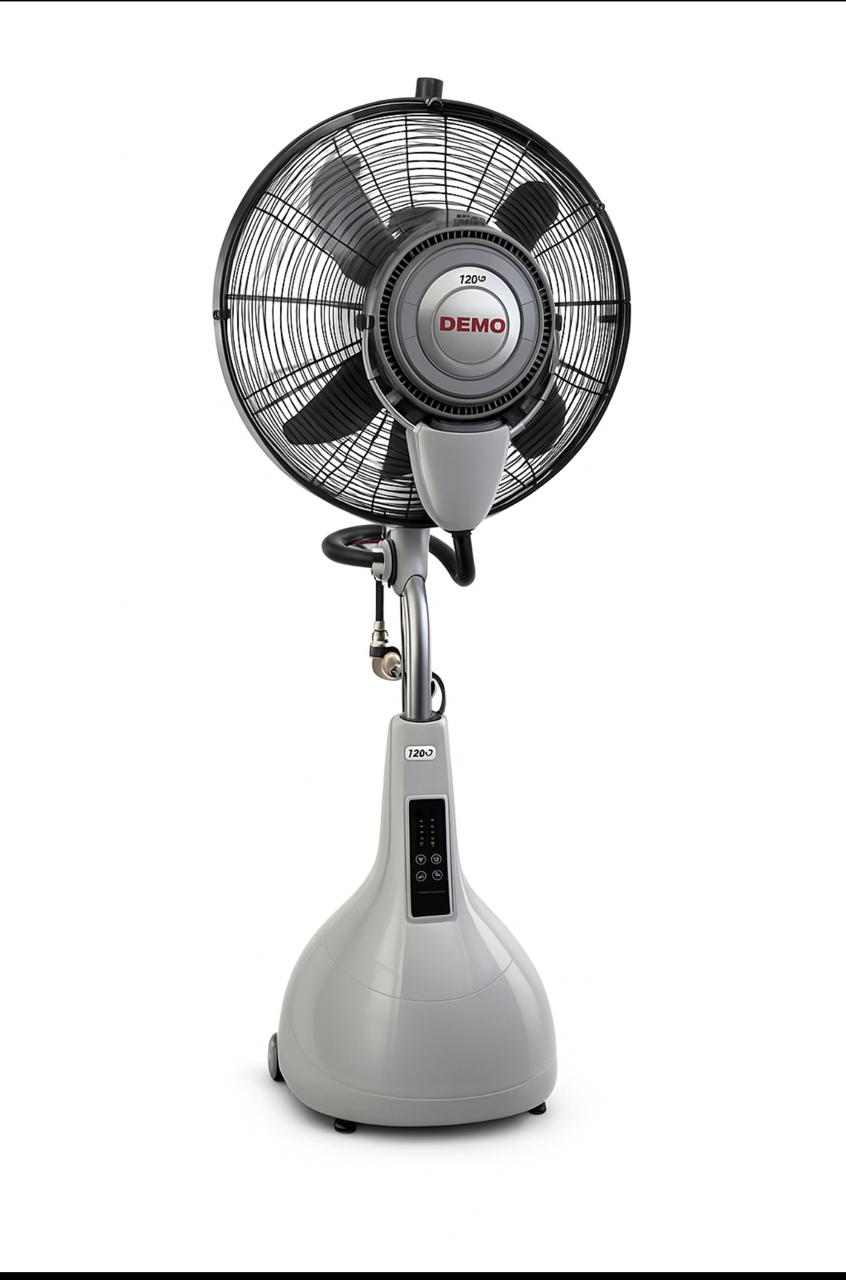 DEMO Mobile Misting Fan – Model MFS-20L – 20 Inch- Remote Control  - Image 1