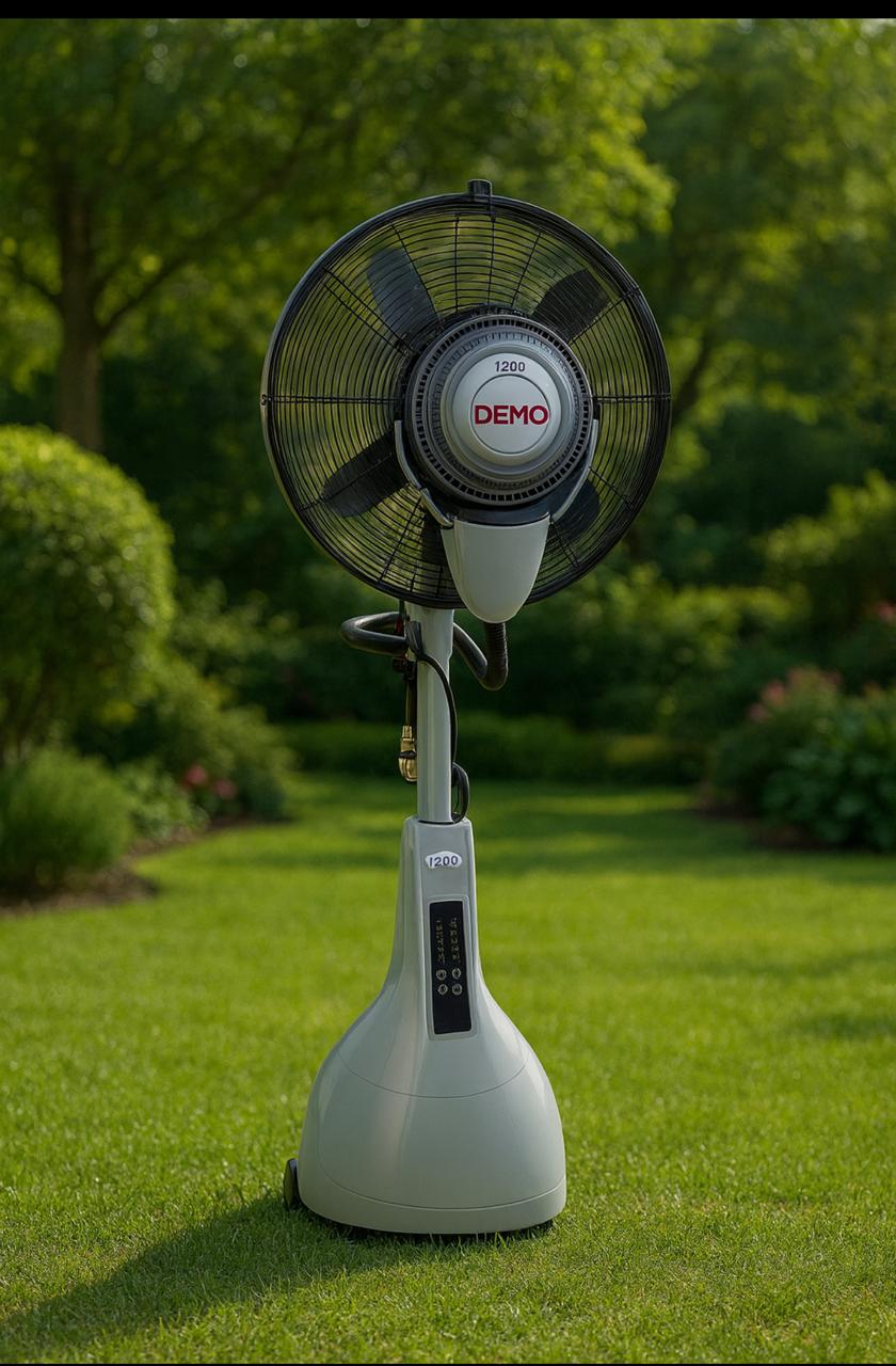 DEMO Mobile Misting Fan – Model MFS-20L – 20 Inch- Remote Control  - Image 2