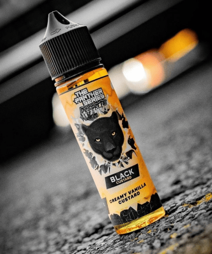 نكهة فيب بنك بانثر كريما فانيلا كسترد ‎ PINK PANTHER CREAMY VANILLA CUSTARD - Image 1