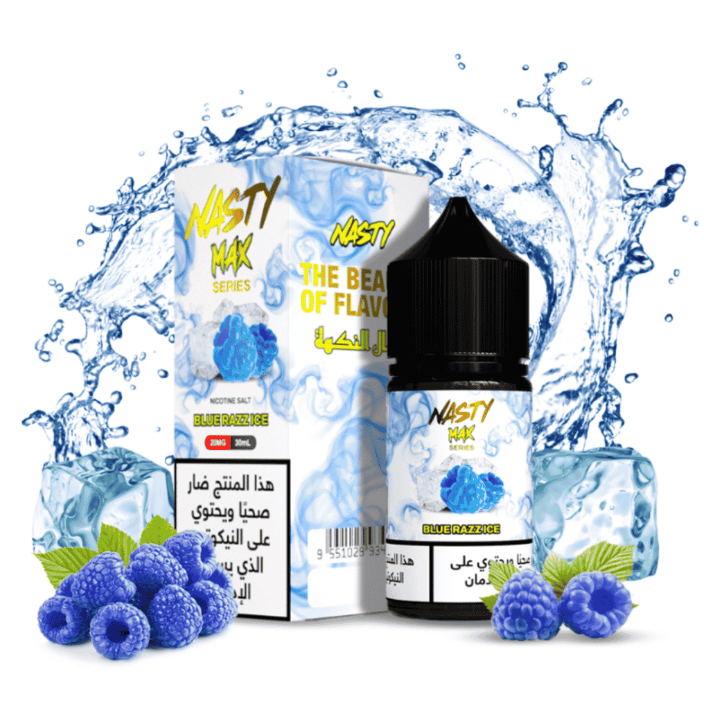 نكهة ناستي ماكس بلو راز ايس Nasty Max Blue Razz Ice - Image 1