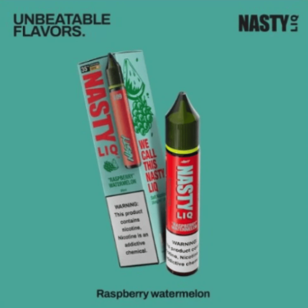 نكهة ناستي توت بطيخ Nasty Liq Raspberry Watermelon - صورة 3