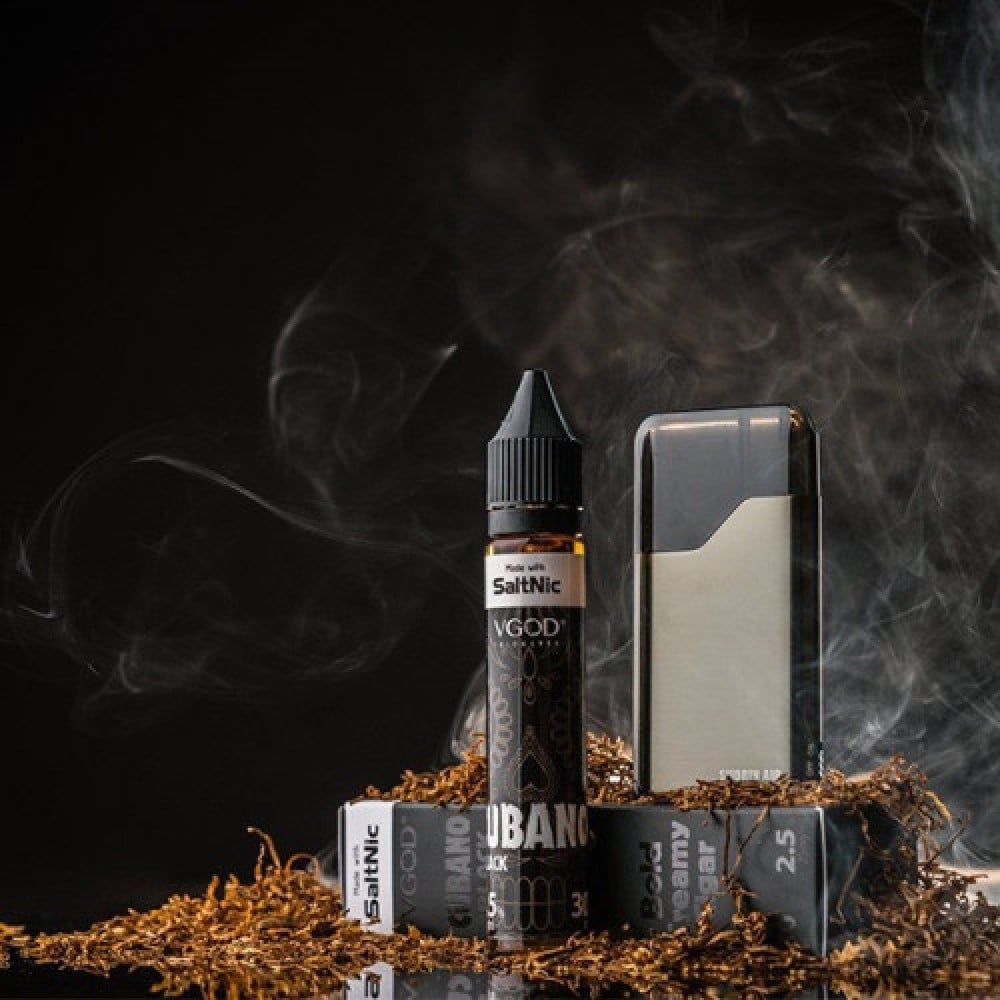 نكهة سولت السيجار الكوبي بالكريمة أسود Cubano Black VGOD - صورة 3