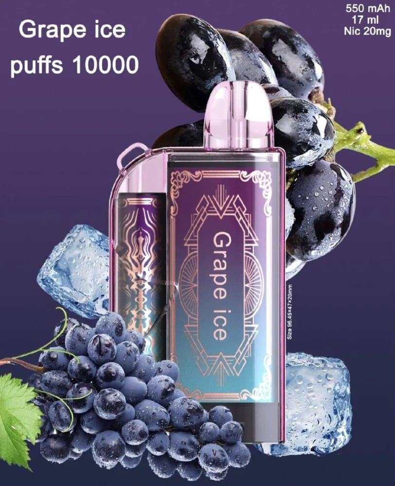 برو مود 10000 سحبه عنب ايس PRO MODE 10000 PUFFS GRAPE ICE - Image 1