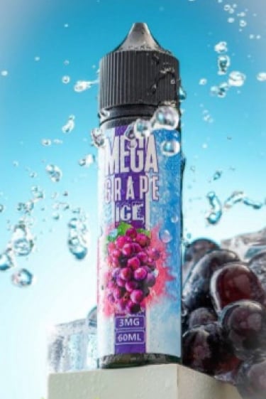 نكهة فيب ميجا عنب ايس بارد- - Mega Grape Ice - Image 1