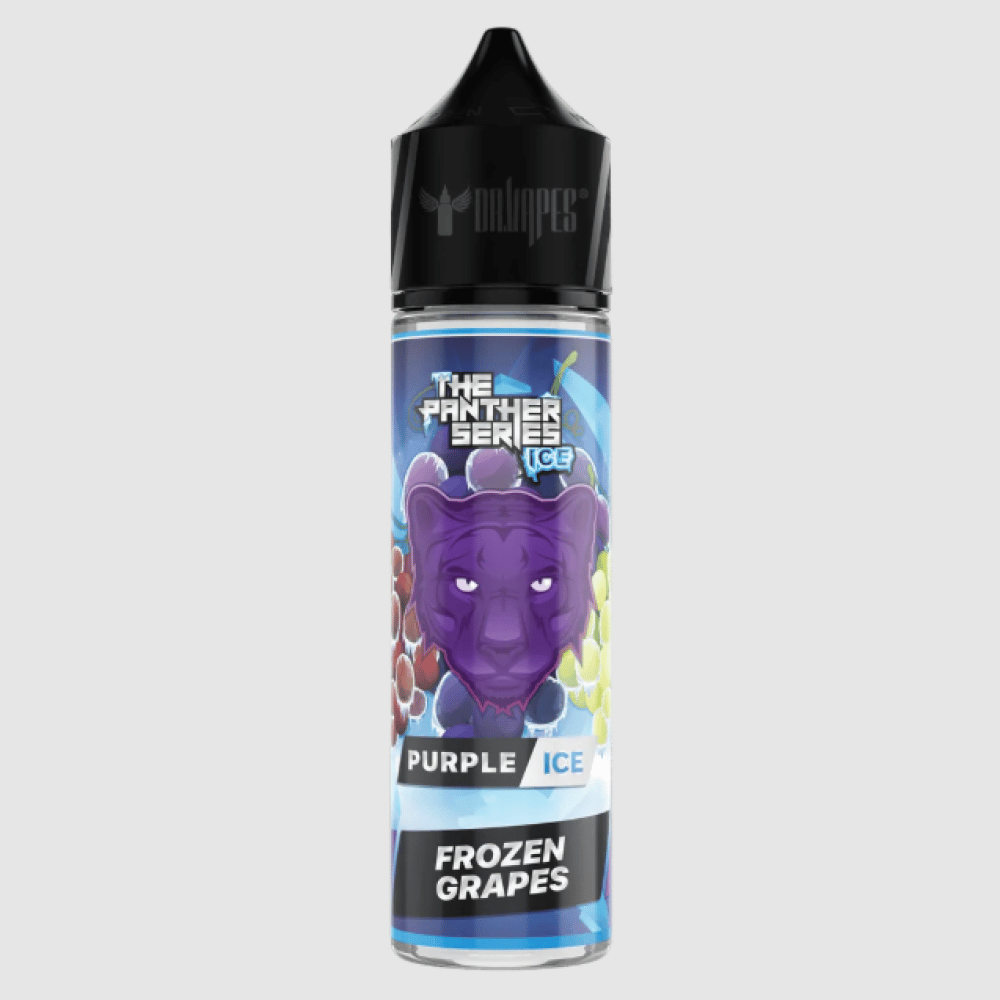 نكهة فيب بدون نيكوتين بانثر عنب ايس Dr Vape PANTHER PURPLE   ICE 0MG - Image 1