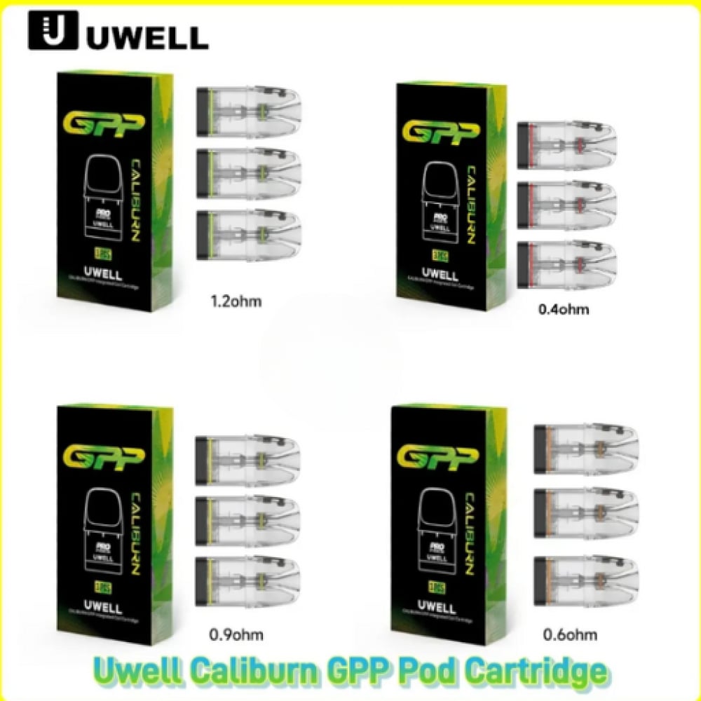 بودات GPP يوويل كاليبرن G3 و G4 Uwell Caliburn GPP Pod - صورة 2
