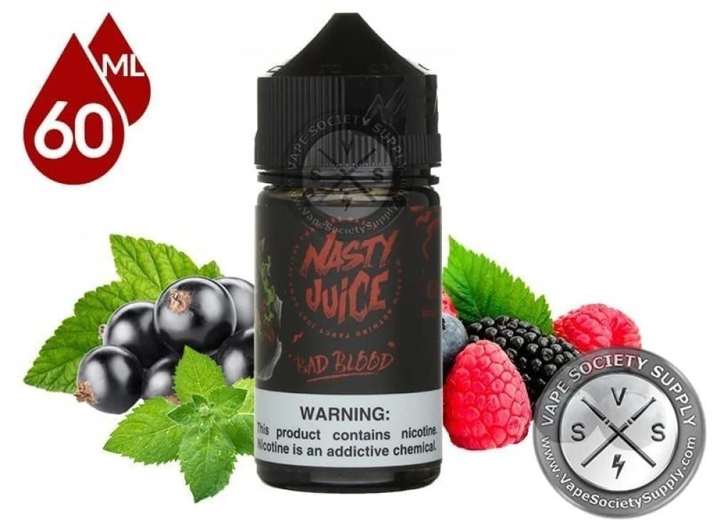 نكهة فيب ناستي توت مشكل منعش Nasty Bad Blood Vape - Image 1