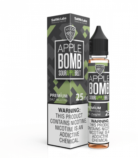 نكهة سولت تفاح حامض Bomb Apple VGOD - Image 1