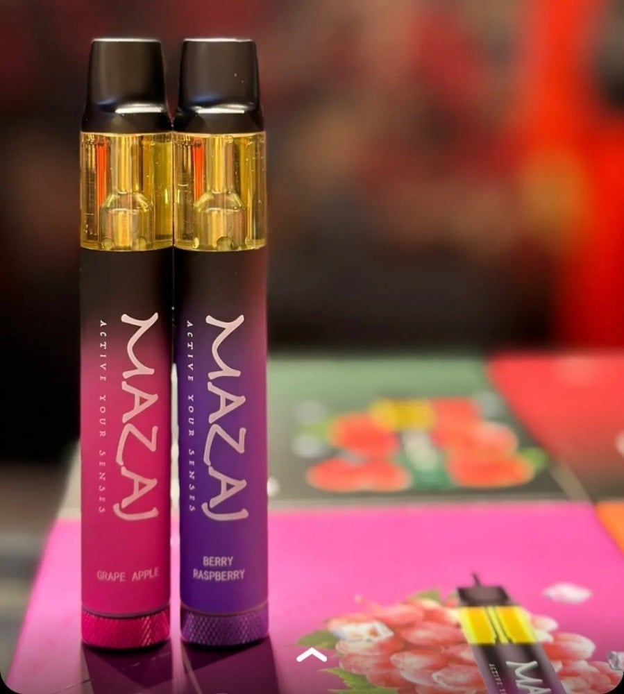 سحبة مزاج نانو 1200 موشة Mazaj Nano Disposable Device 1200 Puffs - Image 1