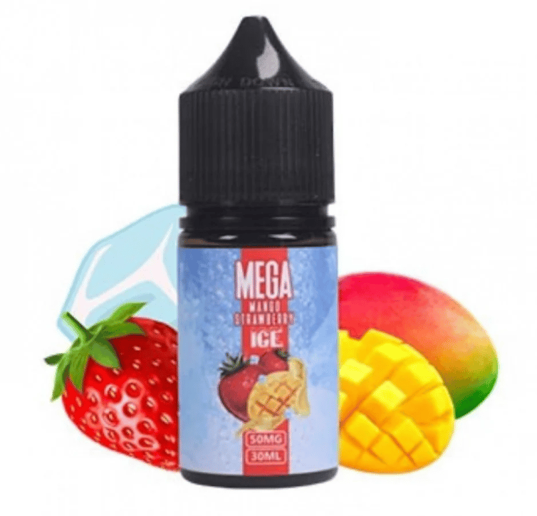 نكهة سولت ميجا مانجو فراولة ايس Mega Mango Strawberry Ice salt - Image 1