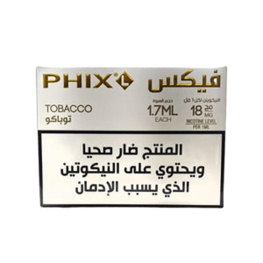 phix بودات فكس نكهة توباكو اورجنال 18 نيكوتين - صورة 1