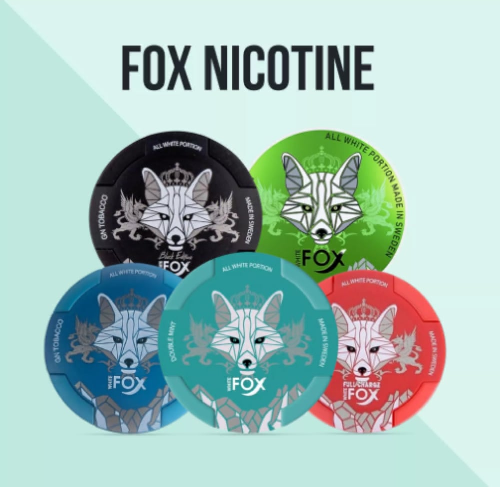 وايت فوكس اظرف نيكوتين White Fox Nicotine Pouches - صورة 1