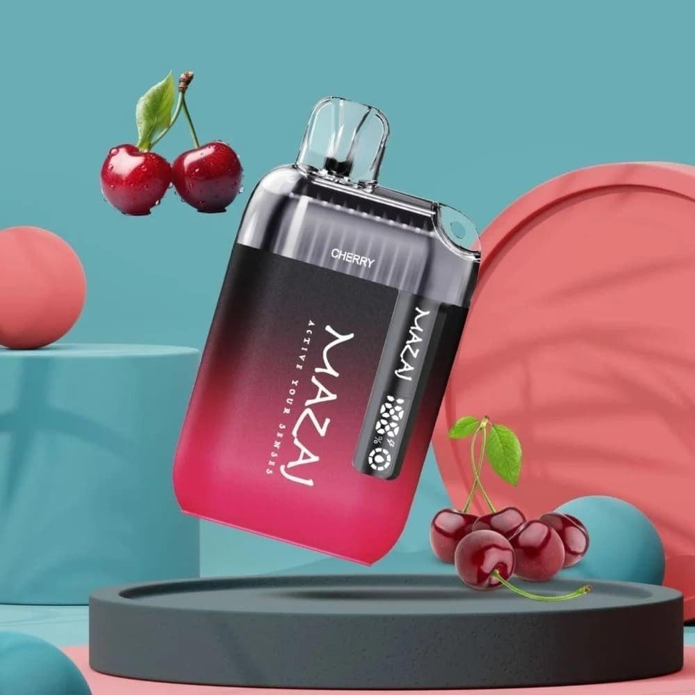 مزاج 9000 سحبة كرز MAZAJ 9000 PUFFS CHERRY - Image 1