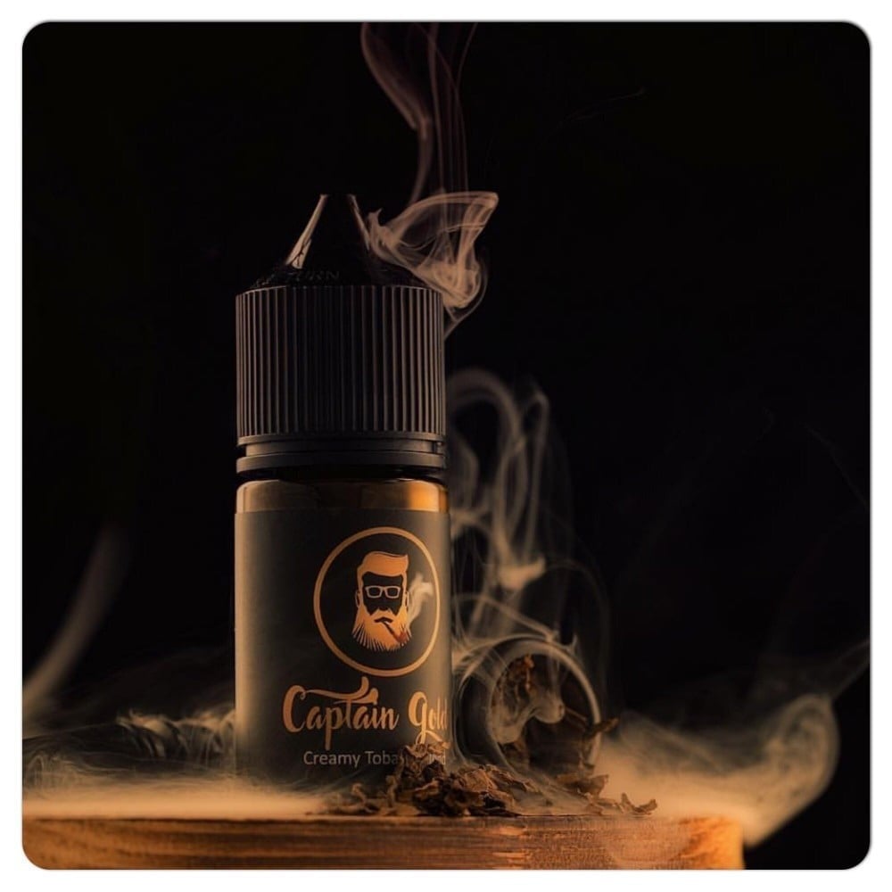 نكهة كابتن قولد توباكو وكريمه Captain gold Creamy Tobacco Blend - Image 2