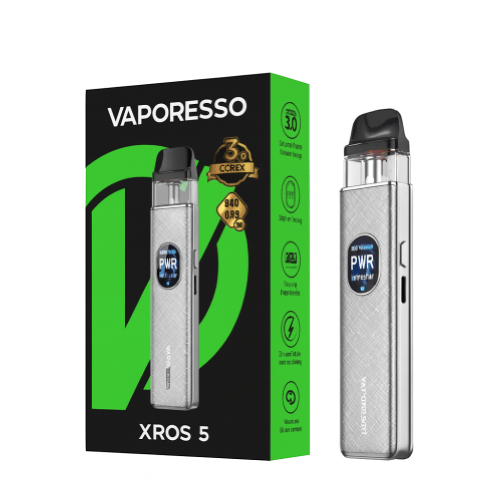 جهاز فابريسو اكس روز 5 XROS 5 – VAPORESSO XROS 5 Kit شاشة TFT مقاس 0.88 بوصة - Image 1