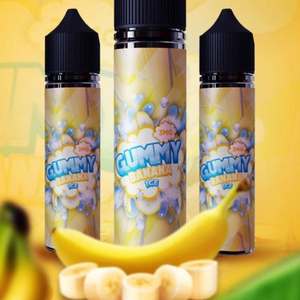 نكهة قمي موز ايس GUMMY BANANA ICE - صورة 1