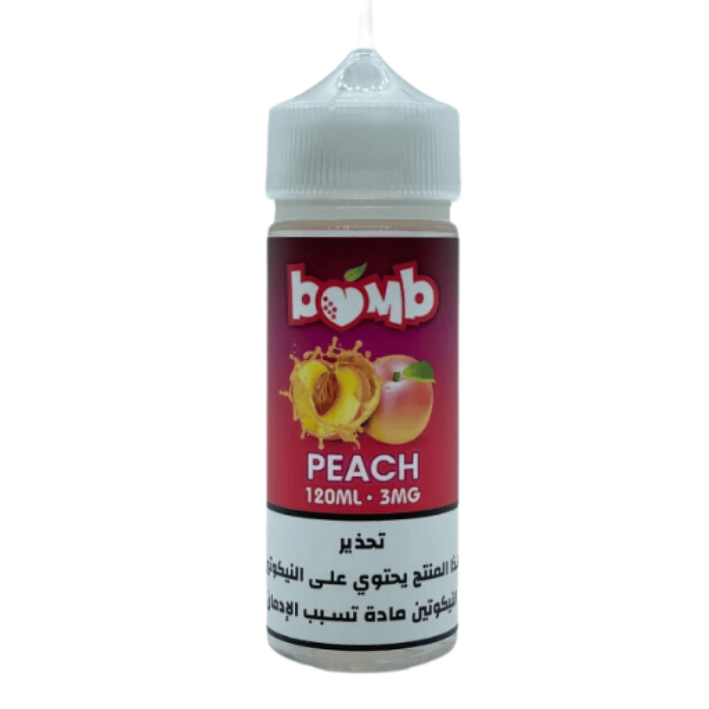 نكهة فيب بومب خوخ - BOMB Peach Vape - 120ML - صورة 1
