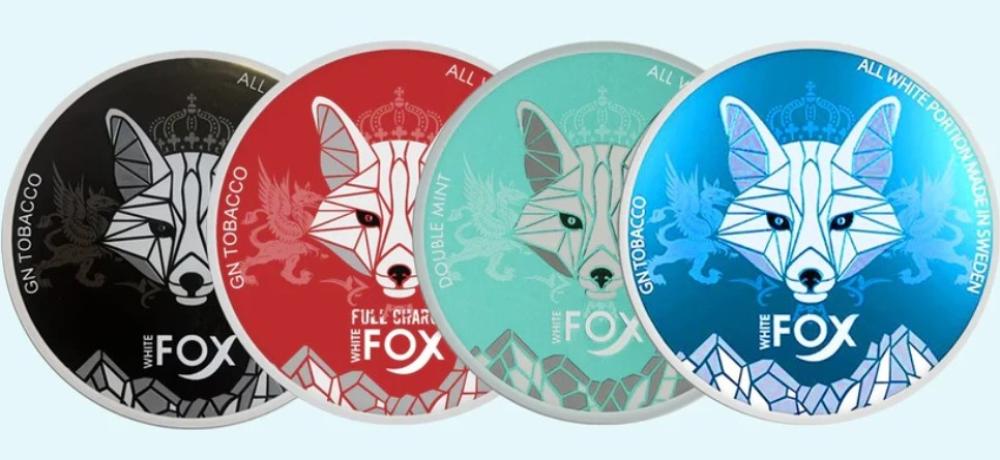 وايت فوكس اظرف نيكوتين نعناع بارد White Fox Nicotine Pouches White Fox65 - Image 1