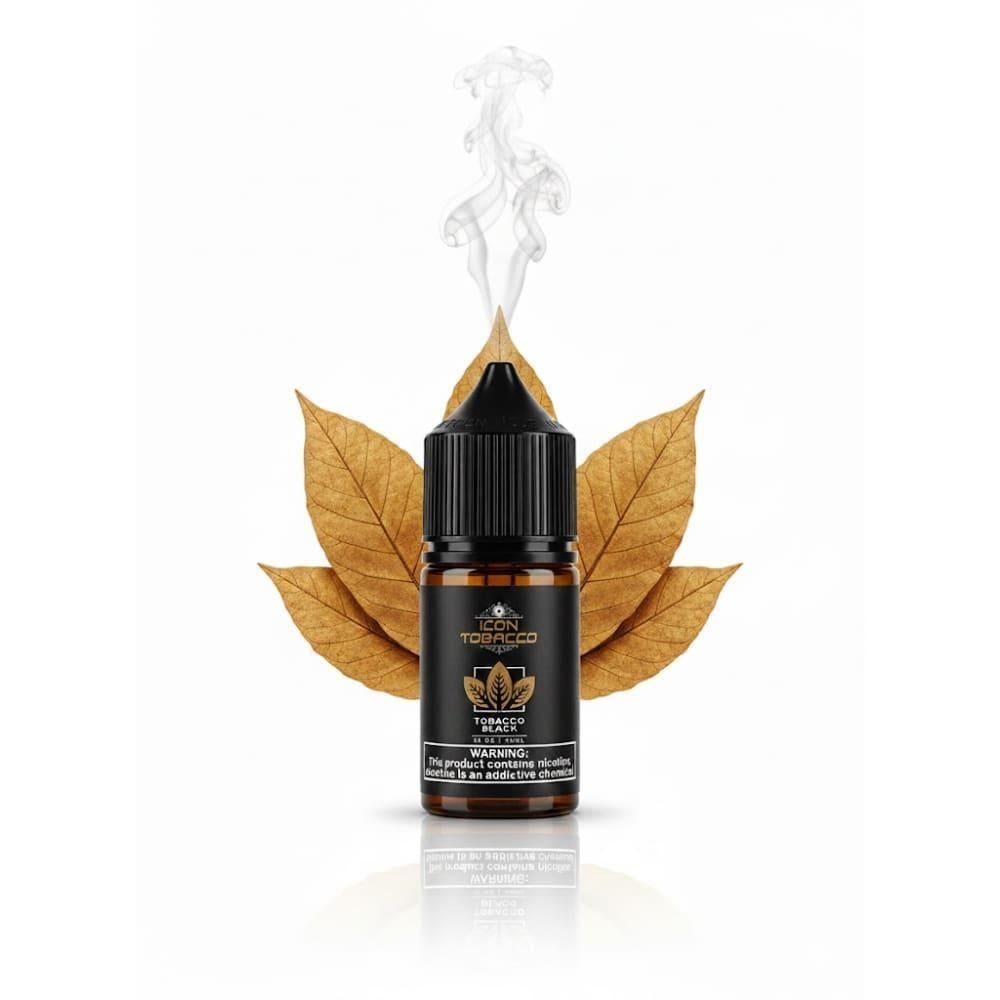 نكهة توباكو اسود من ايكون فيبر سولت نيكوتين ICON VAPER - Image 1