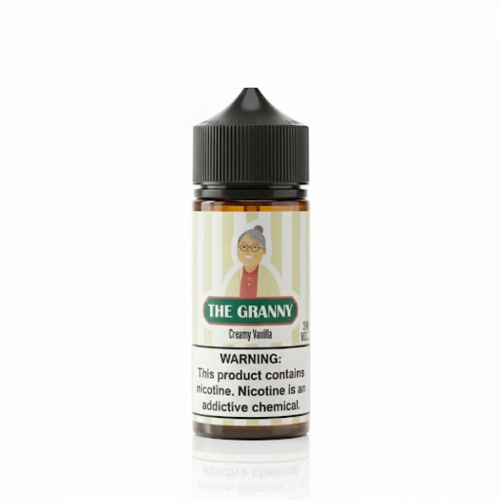نكهة فيب 100 مل كريمي فانيلا من ذا قراني THE GRANNY - Image 1