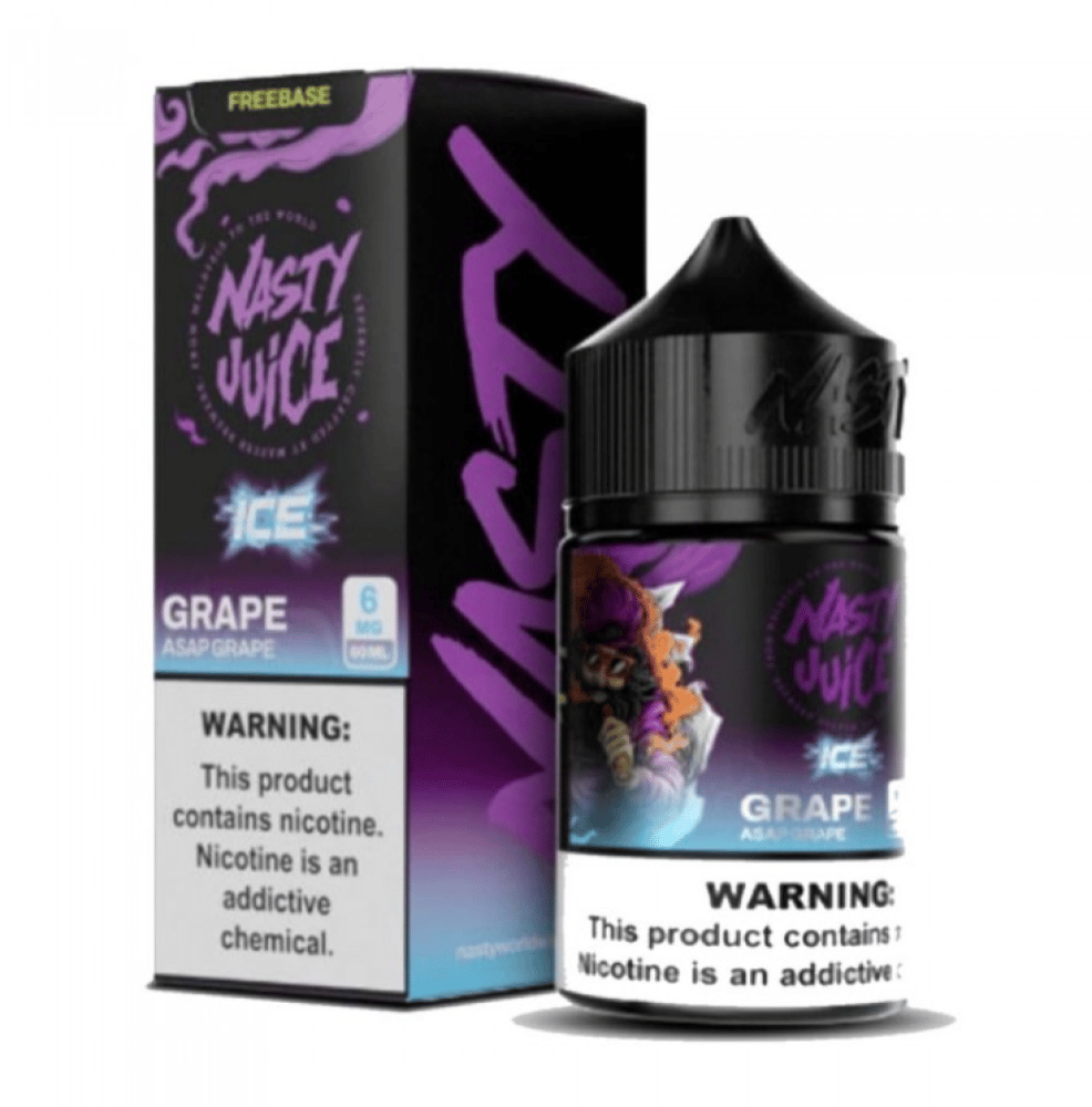 نكهة فيب ناستي عنب ايس Nasty Juice Asap Grape ICE Vape - Image 1