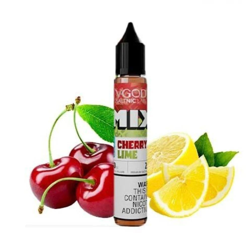 نكهة سولت كرز ليمون ايس من فيجود - VGOD CHERRY LIME ICCD 30ML - Image 2