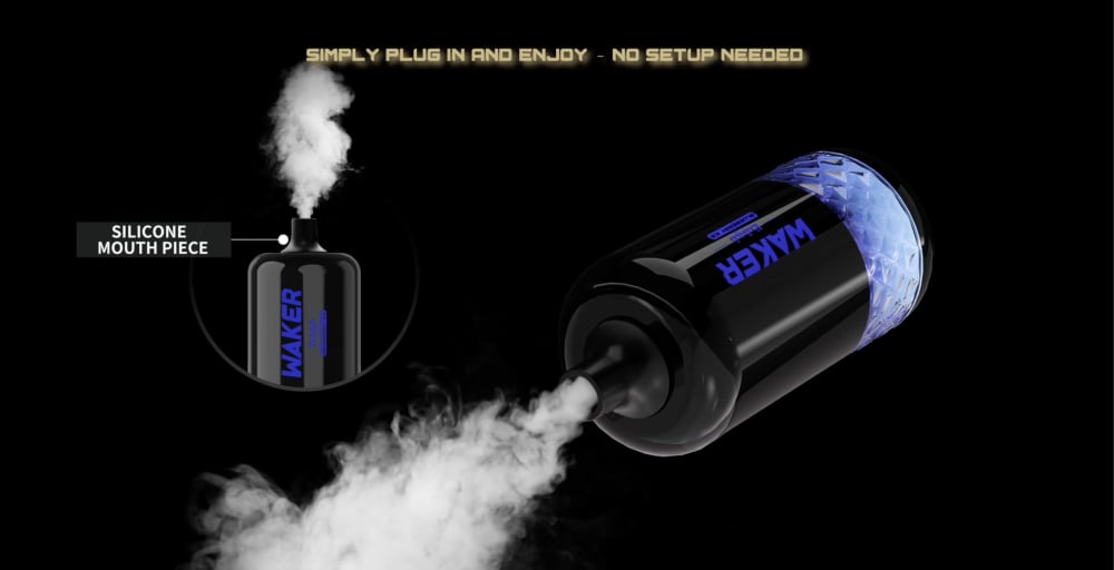 شيشة ووكر أي هوكا 5000 شفطة - Puffs WAKER Shisha 5000 - صورة 3