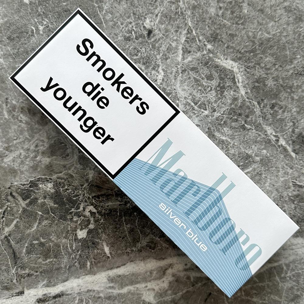 كرز مالبورو سيلفر بلو سويسري Marlboro silver - Image 1