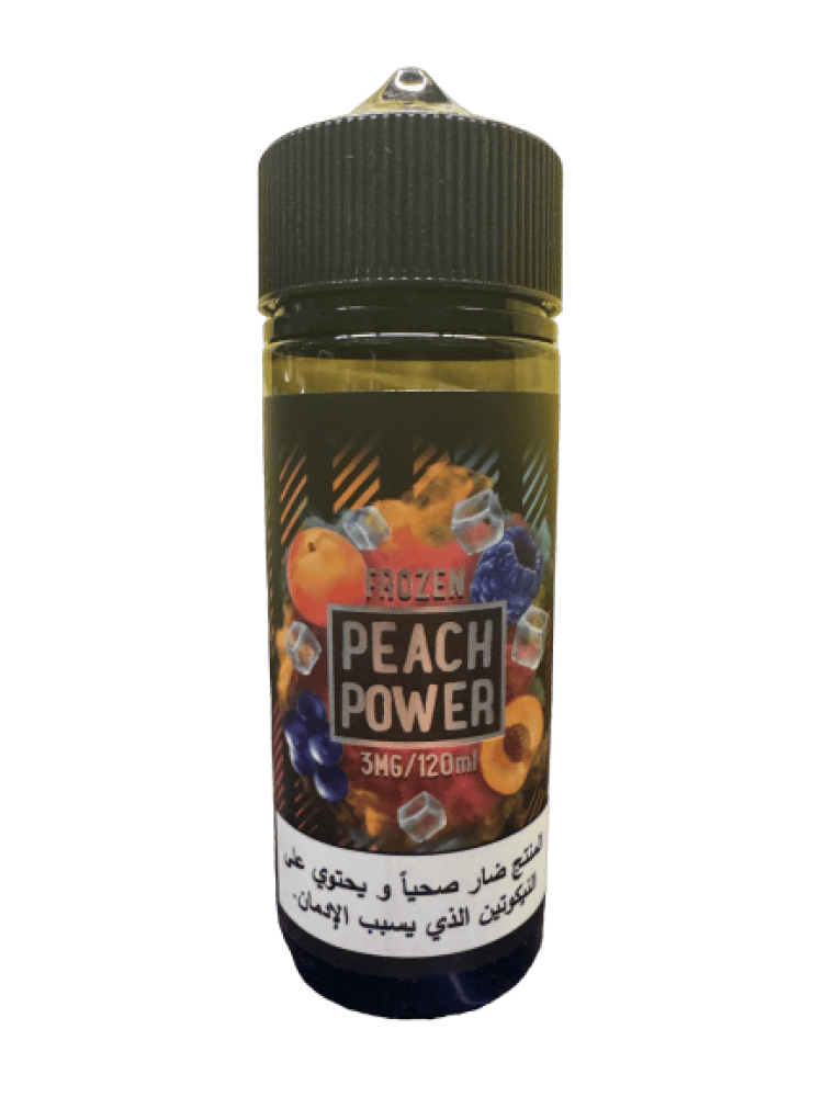 نكهة خوخ باور ايس سام فيب 120 مل - Peach Power Frozen Sam Vape - صورة 1