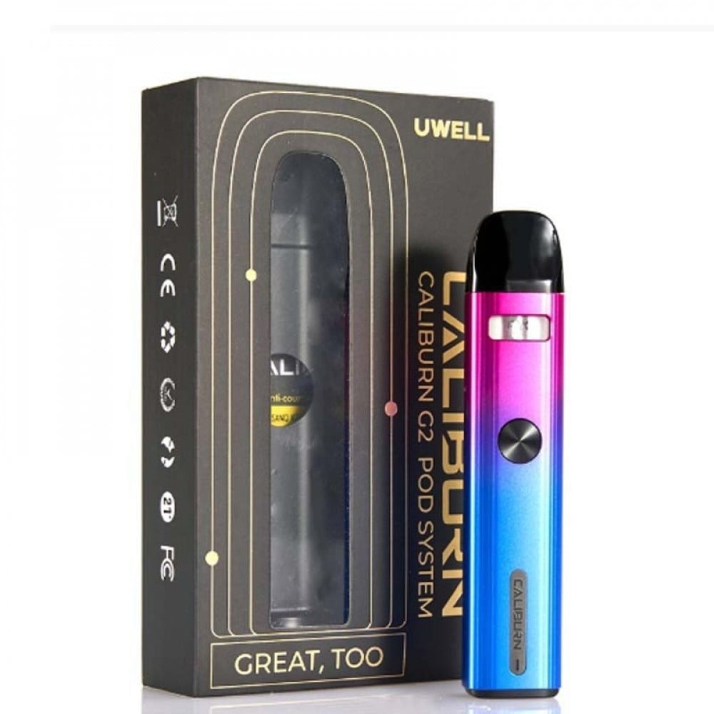 سحبة يو ويل كاليبرن جي 2 الجديدة - UWELL Caliburn G2 Pod System Kit - Image 1