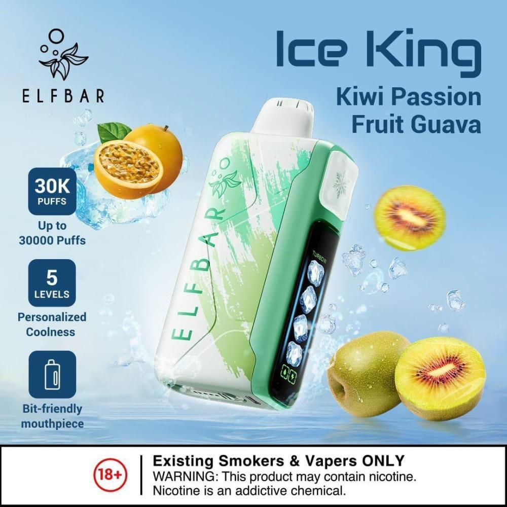 الف بار ايس كينق 30000 - Elfbar Ice King - Image 2