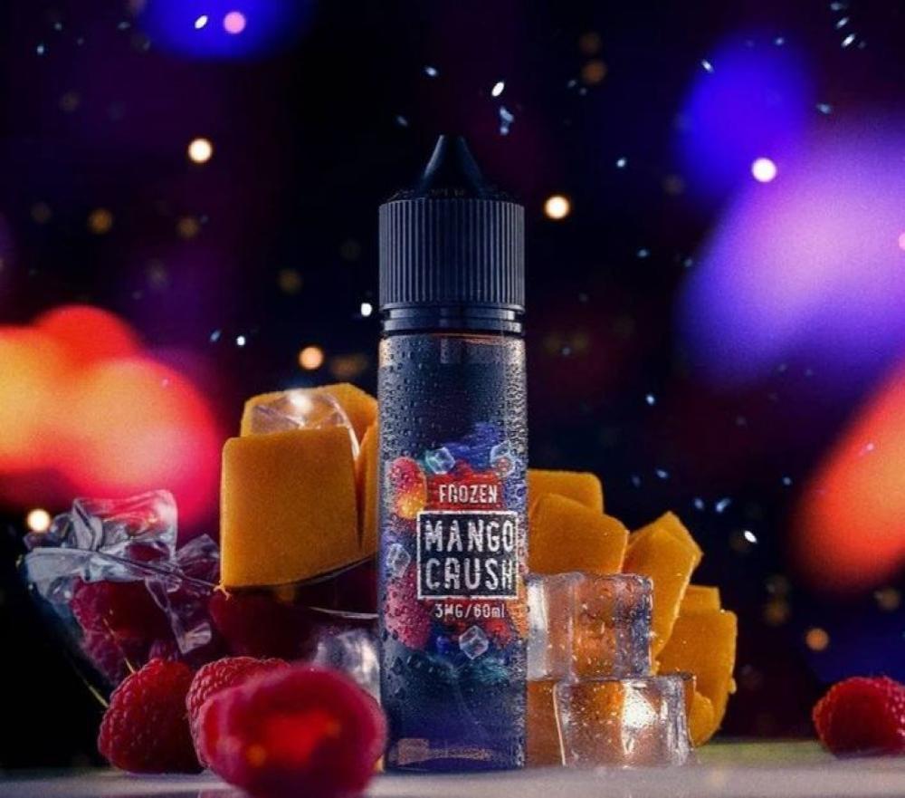 نكهة مانجو كراش ايس سام فيب - Mango Crush Frozen Samsvape salt - صورة 2