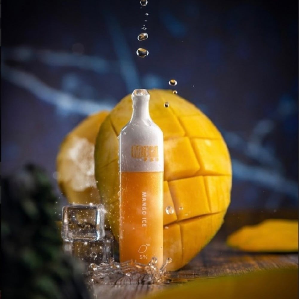 سحبة ميجا برو 3 3000 موشة مانجو ايس Mega Pro 3 3000 Puff Mango ICE - Image 1