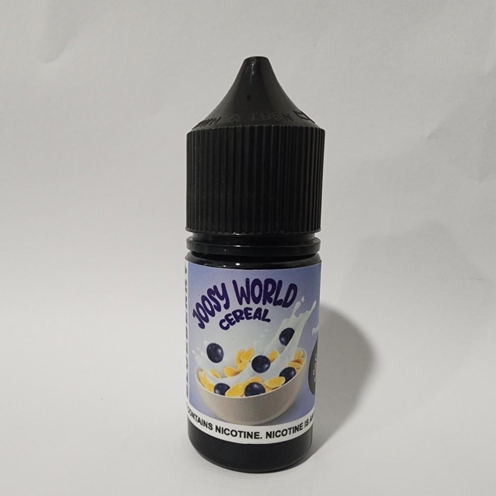 نكهة سولت كورن فلكس بلو بيري JOOSY WORLD CEREAL BLUEBERRY 30ml - Image 4