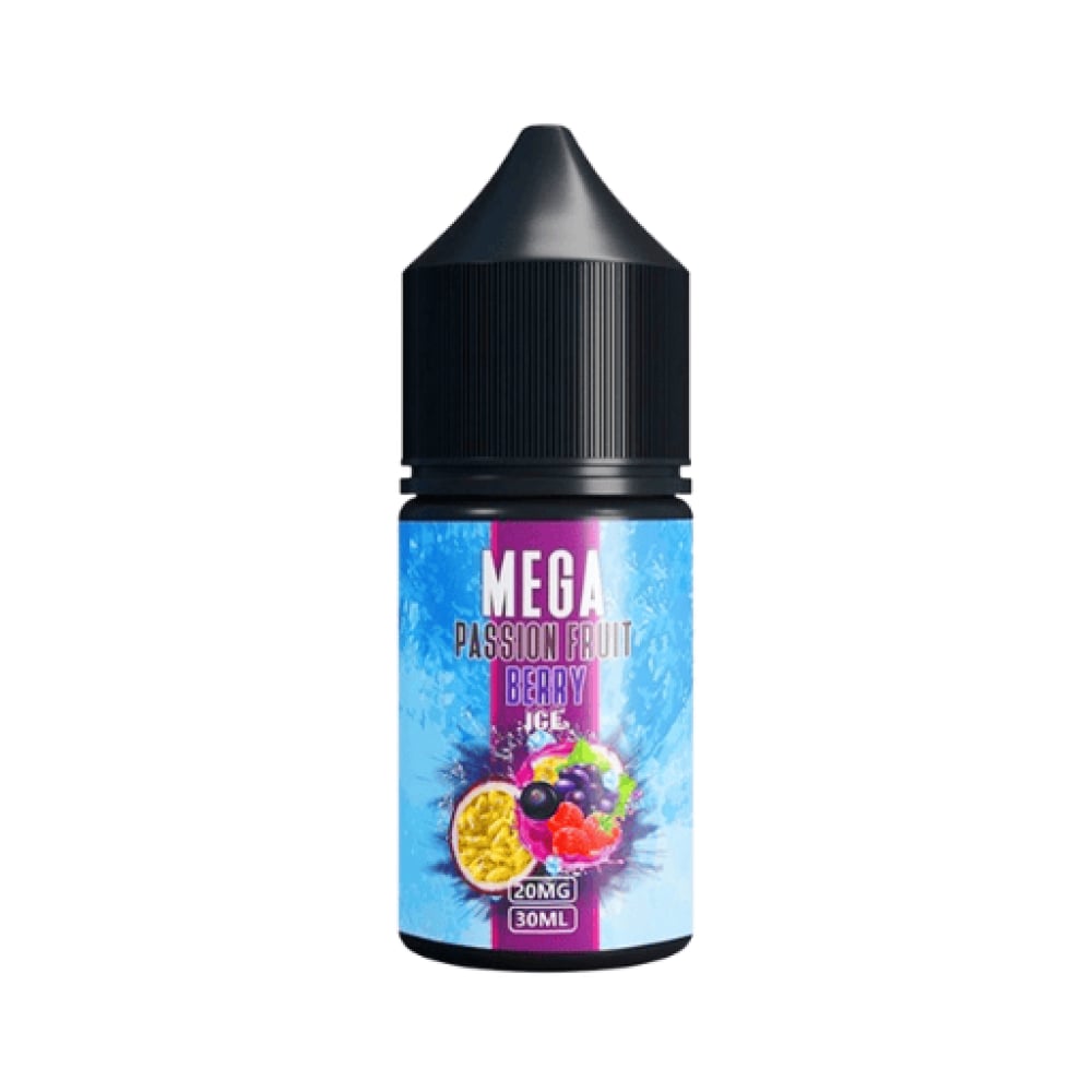 نكهة ميقا باشون فروت بيري ايس Mega Passion Fruit Berry Ice Salt - صورة 1