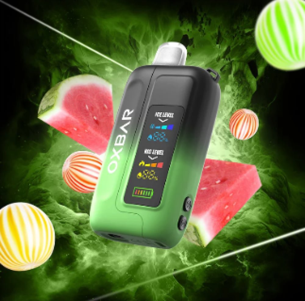اوكس بار 30000 سحبة تحكم بالنيكوتين و البروده - Oxbar 30000 Puff - صورة 3
