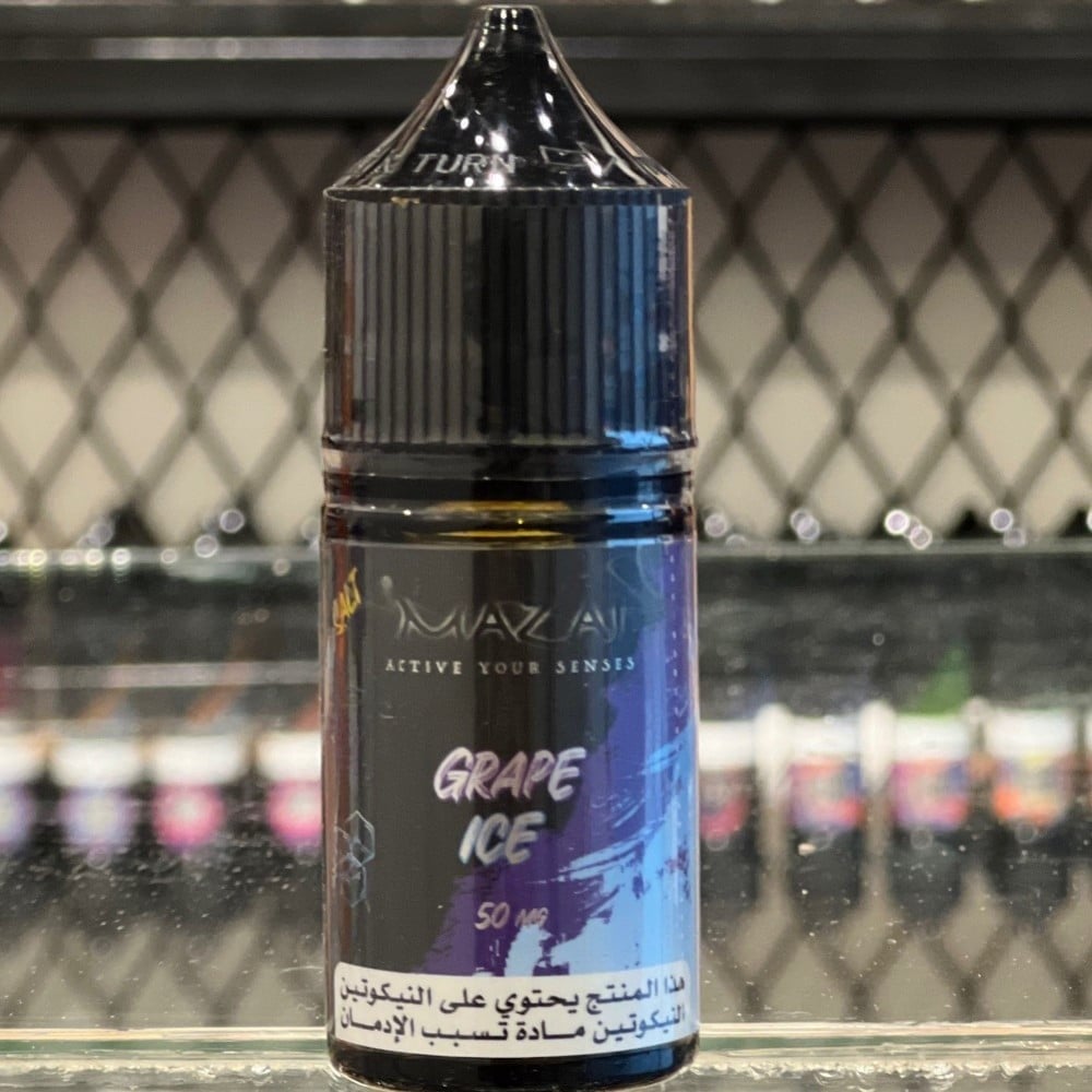 نكهة سولت مزاج عنب ايس mazaj Grape ICE Salt - صورة 1
